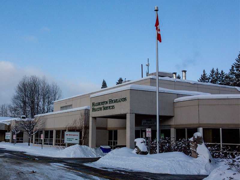HHHS Haliburton location entrance HHHS Haliburton location entrance