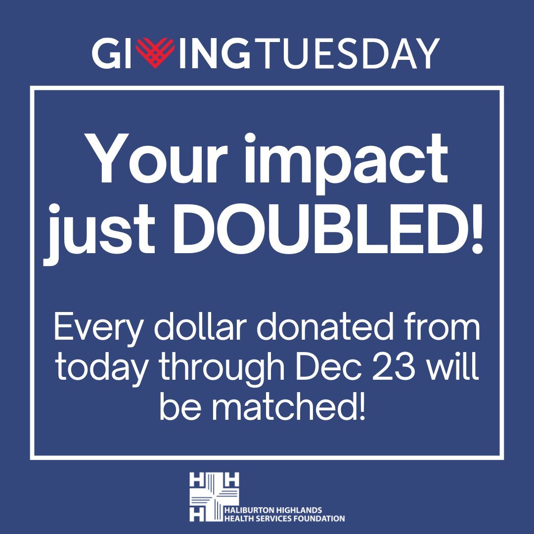 giving tuesday is matched!