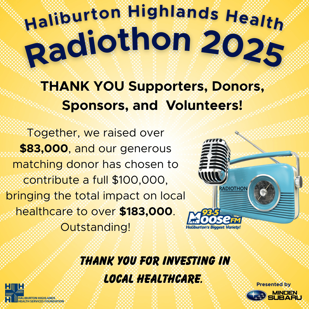 Thank you for making the Health Radiothon 2025 a huge success!