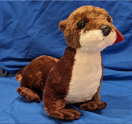 plush river otter