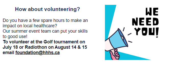 How about volunteering?