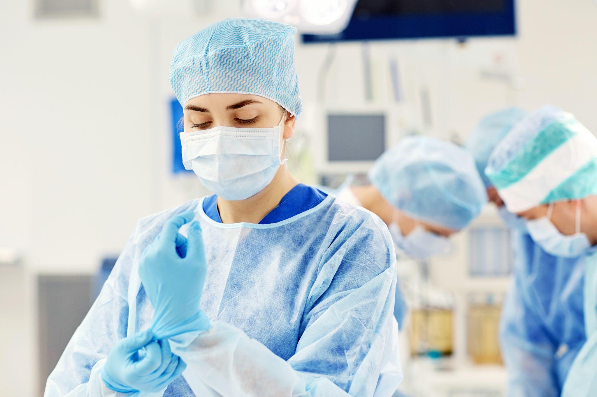 Surgeons in Operating Room at the Hospital 2